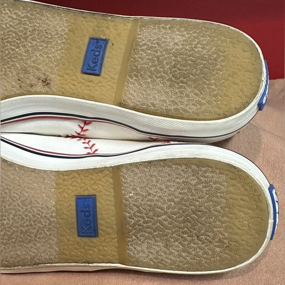 Keds St. Louis Cardinals MLB Pennant Baseball Lace Up Sneakers Women’s Size 9 - Picture 9 of 12